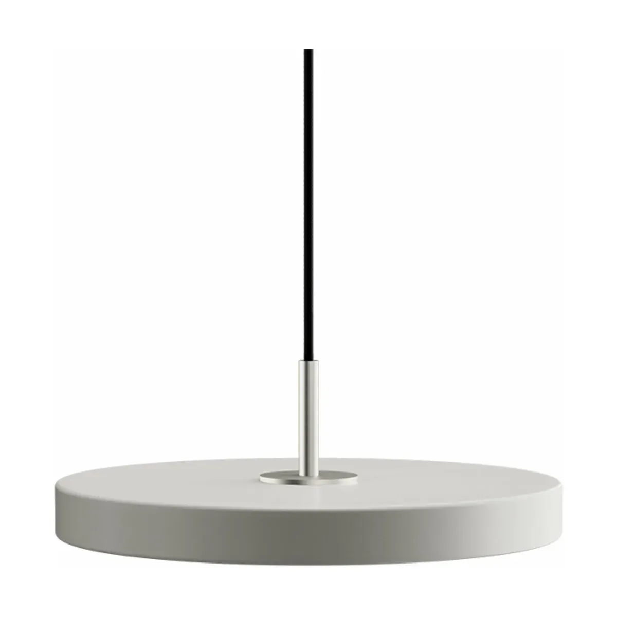 Suspension Mini Nuance Mist LED détail acier Asteria - UMAGE