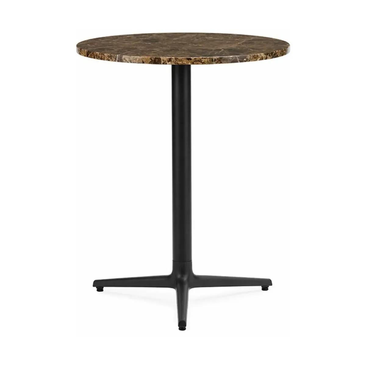 Table ronde 60 cm 3 pieds en marbre coffee Allez Marble - Normann Copenhagen