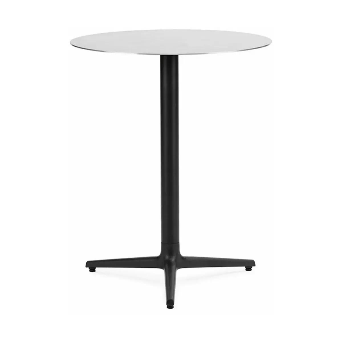 Table ronde 60 cm 3 pieds en acier inoxydable Allez Steel - Normann Copenhagen