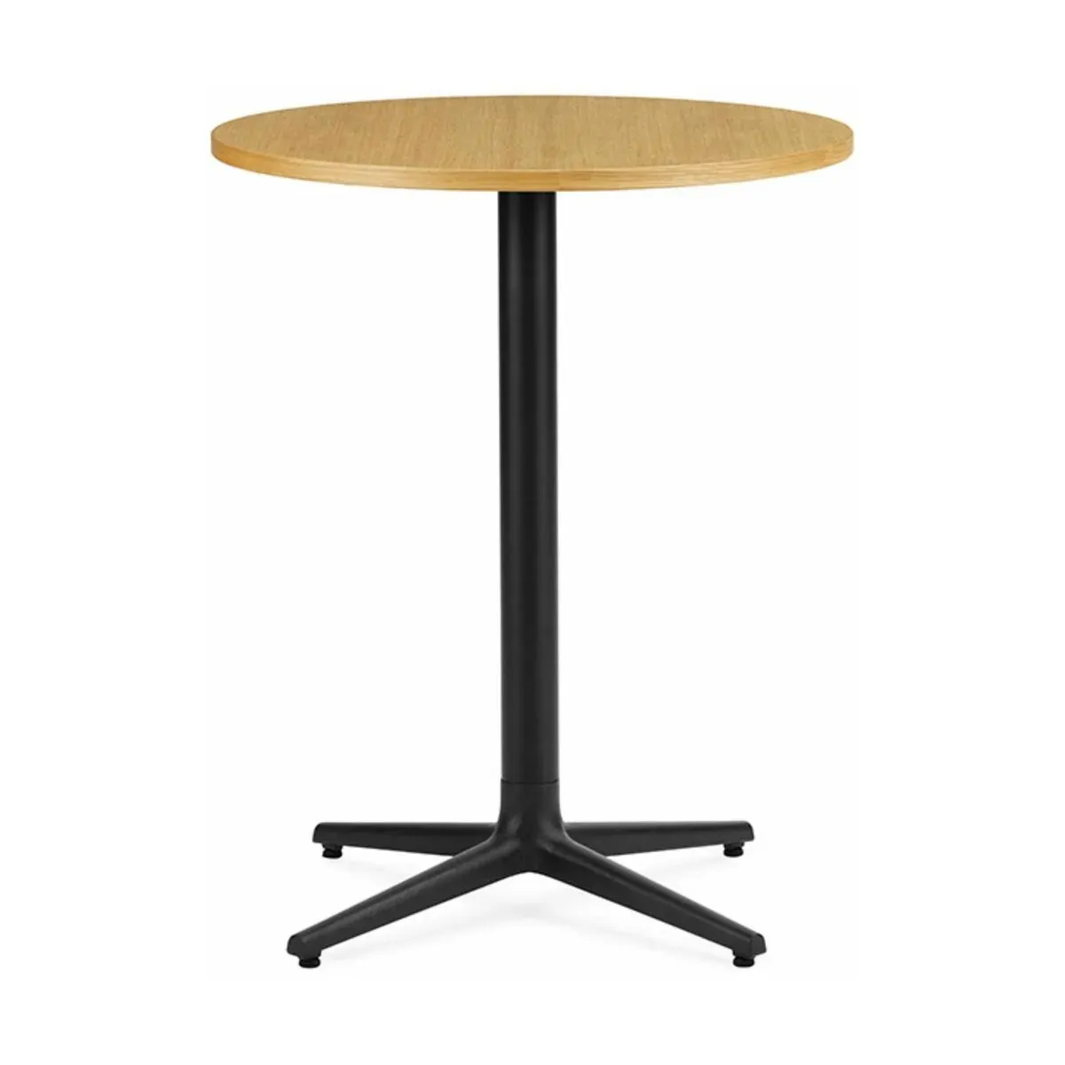 Table ronde 60 cm 4 pieds en bois clair Allez Oak - Normann Copenhagen