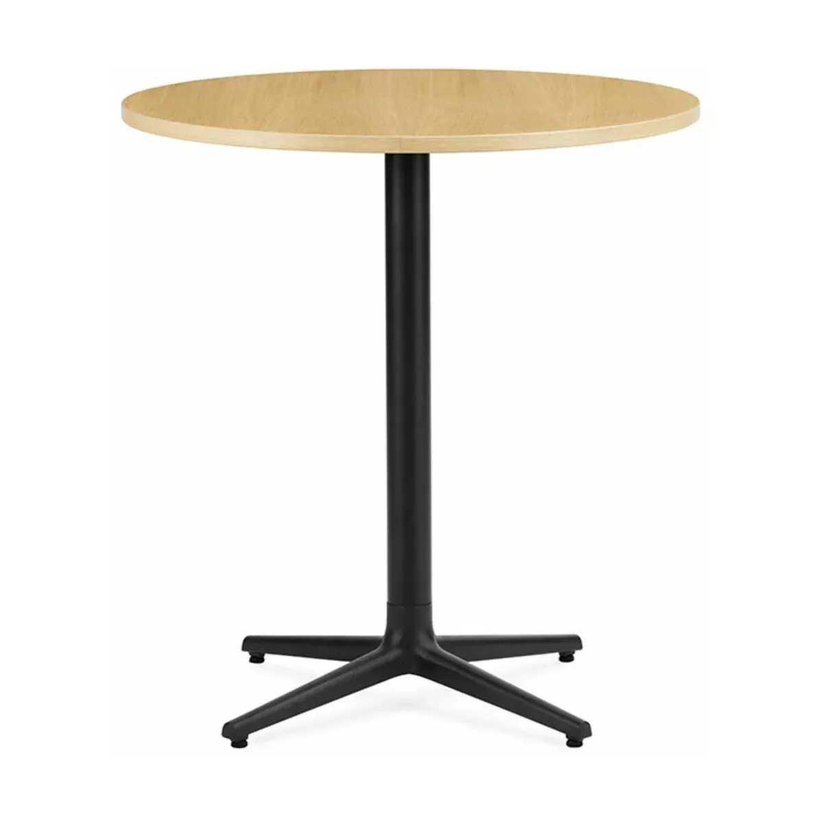 Table ronde 70 cm 4 pieds en bois clair Allez Oak - Normann Copenhagen