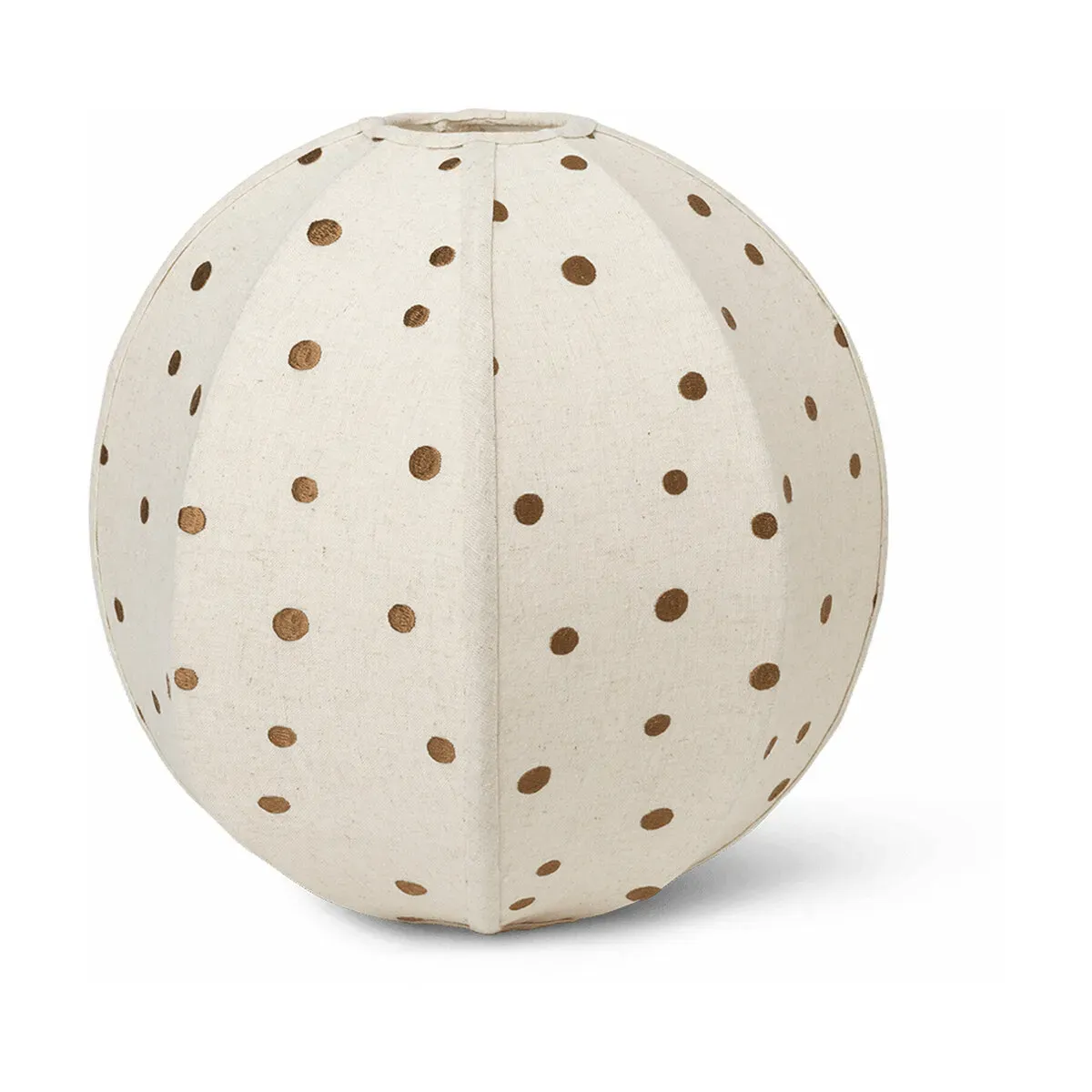 Abat-jour à pois en coton 35 cm Dots Textile - Ferm Living