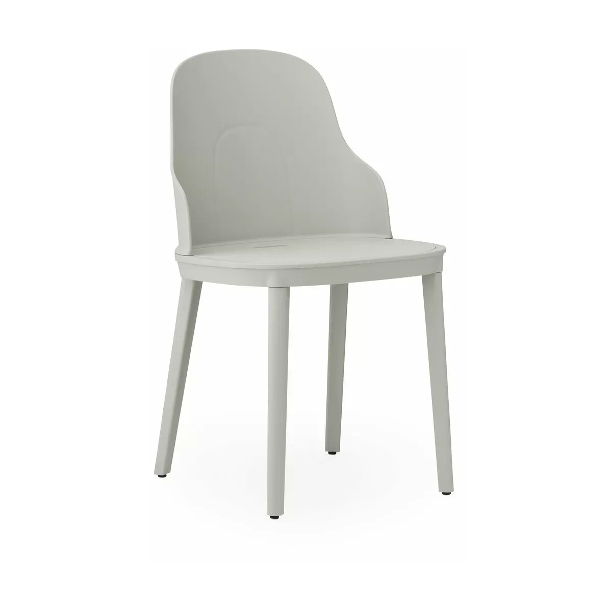 Chaise gris chaud en polypropylène Allez Warm Grey - Normann Copenhagen