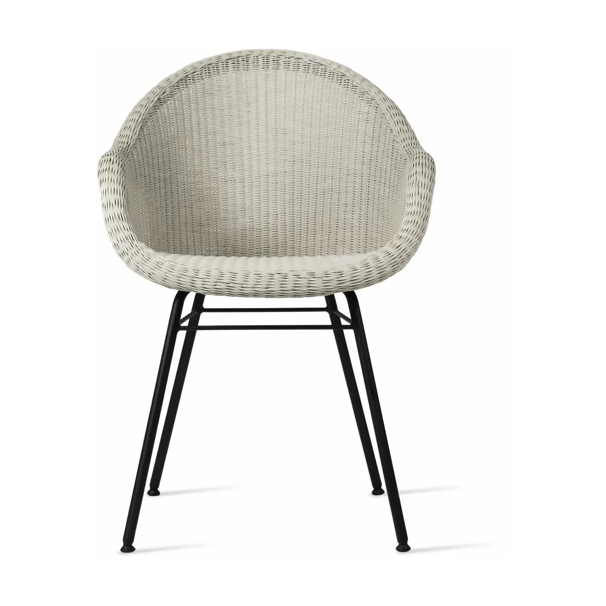 Chaise de repas extérieur acier vieille dentelle Edgard - Vincent Sheppard