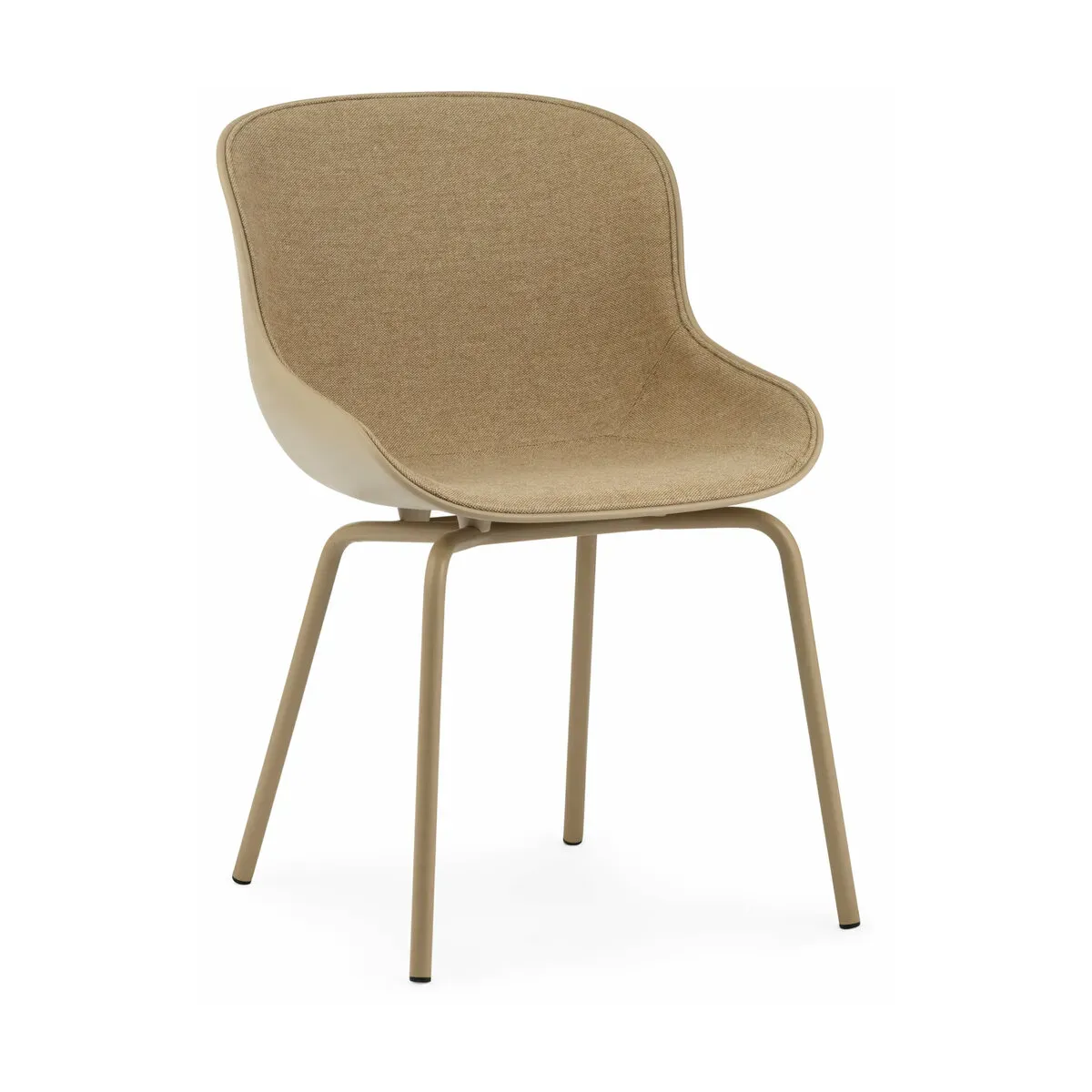Chaise en acier peint et pp avec tissu sable Hyg - Normann Copenhagen