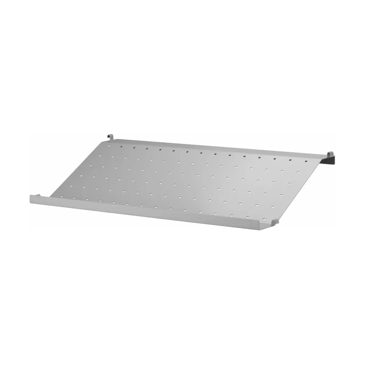 Étagère à chaussures en acier grise 58 x 30 cm - String furniture