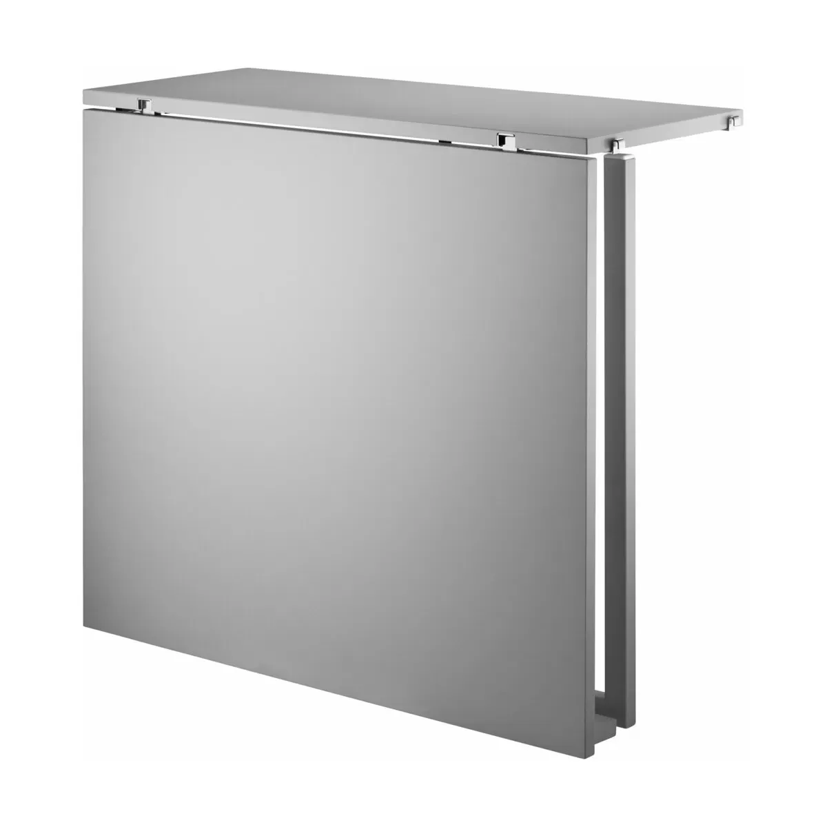 Table pliante grise en MDF et pieds gris en acier - String furniture