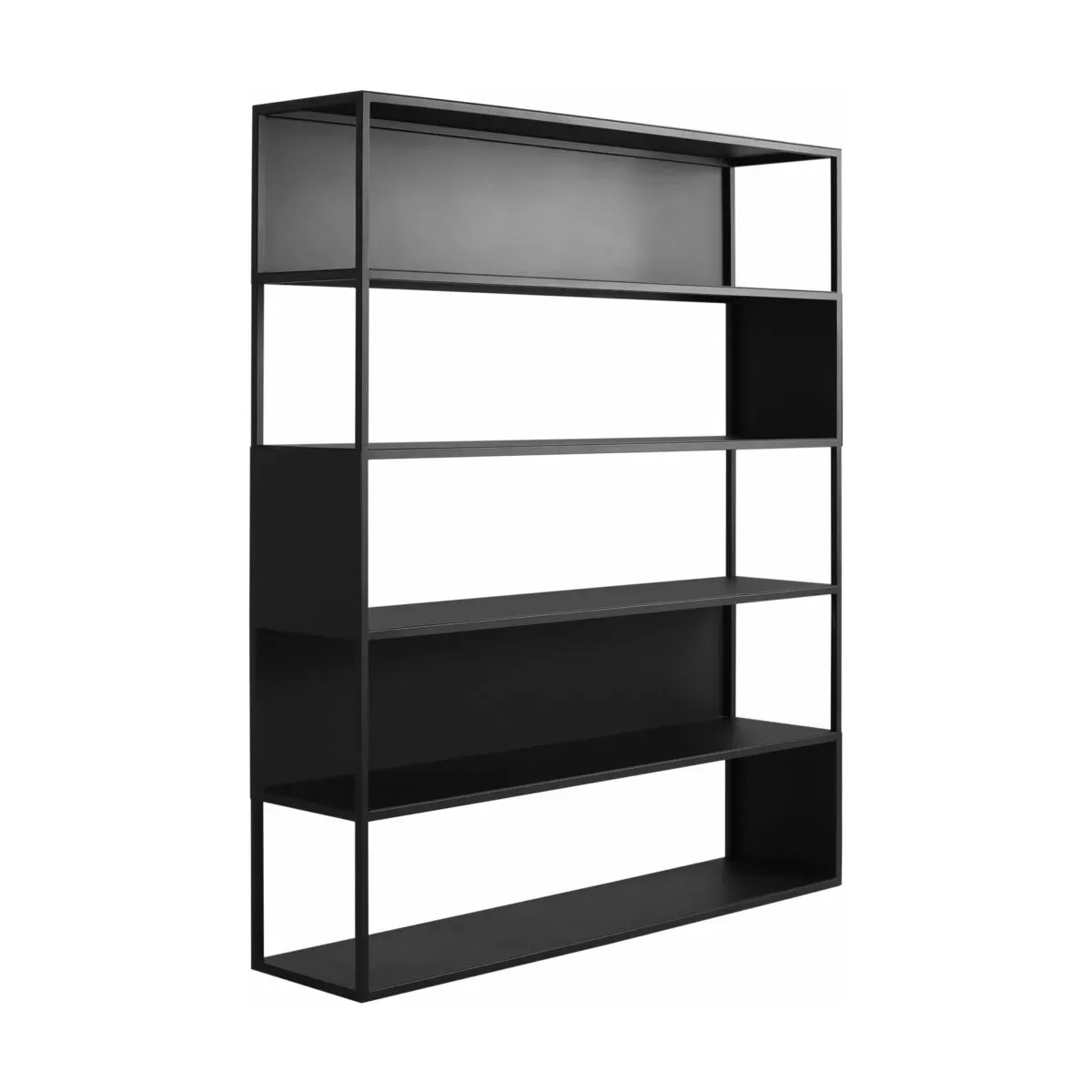 Etagère en métal noire 150 x 180 Hyller - Custom Form