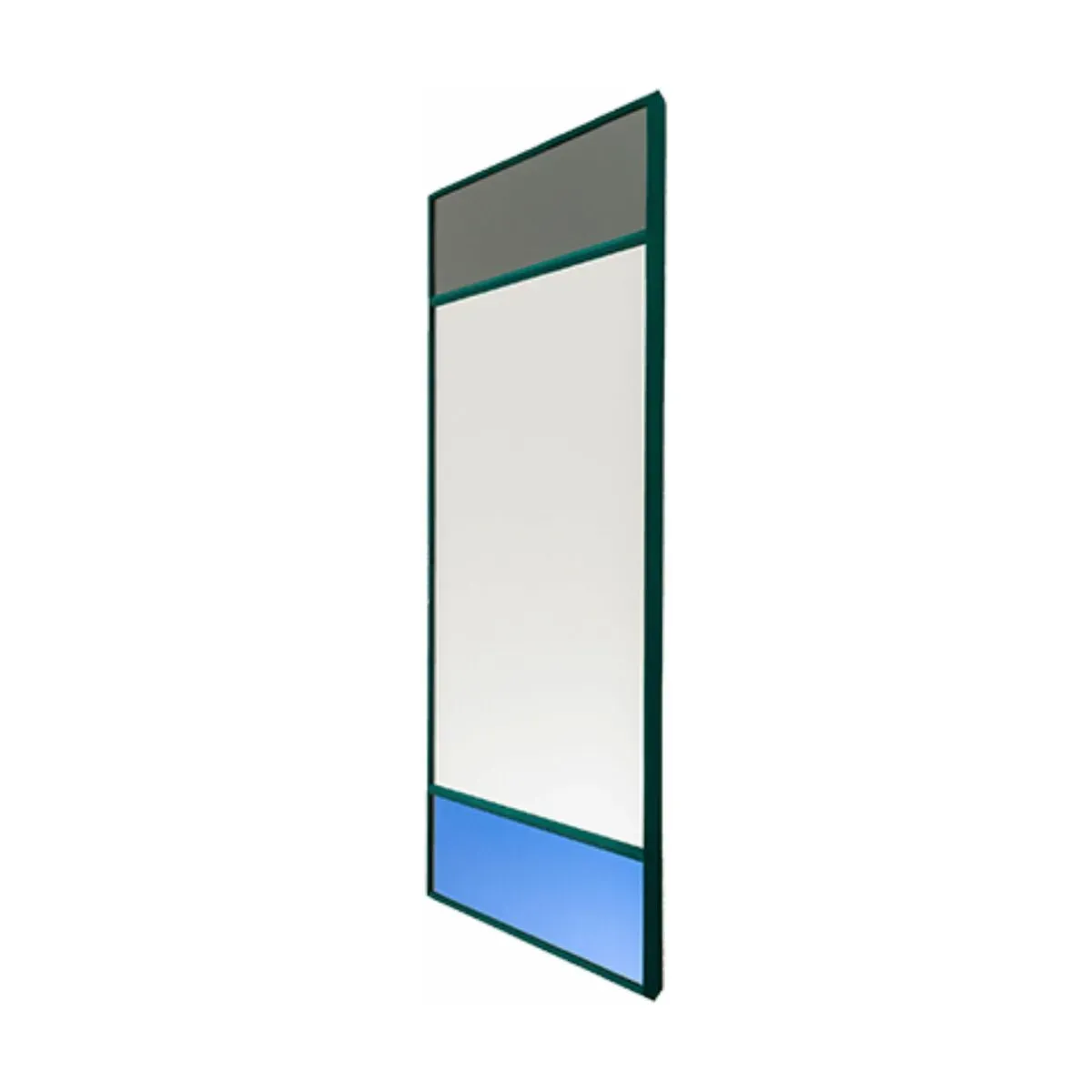 Miroir cadre vert 70x50 cm Vitrail - Magis