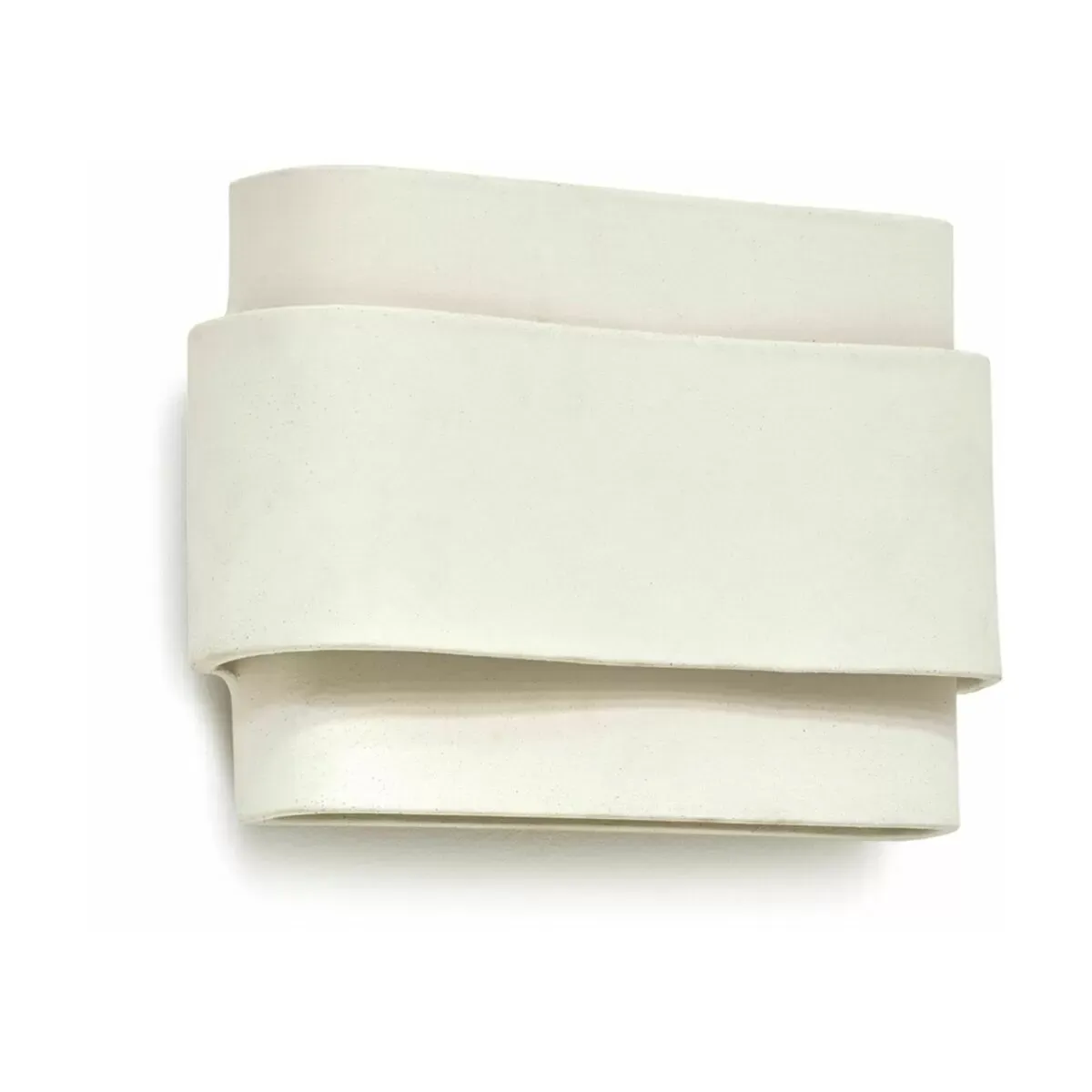 Applique murale en grès beige 36 x 11 x 26 cm Louis - Serax