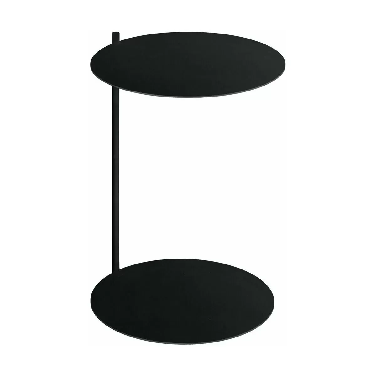 Table d'appoint en acier noir volcanique Ande - noo.ma