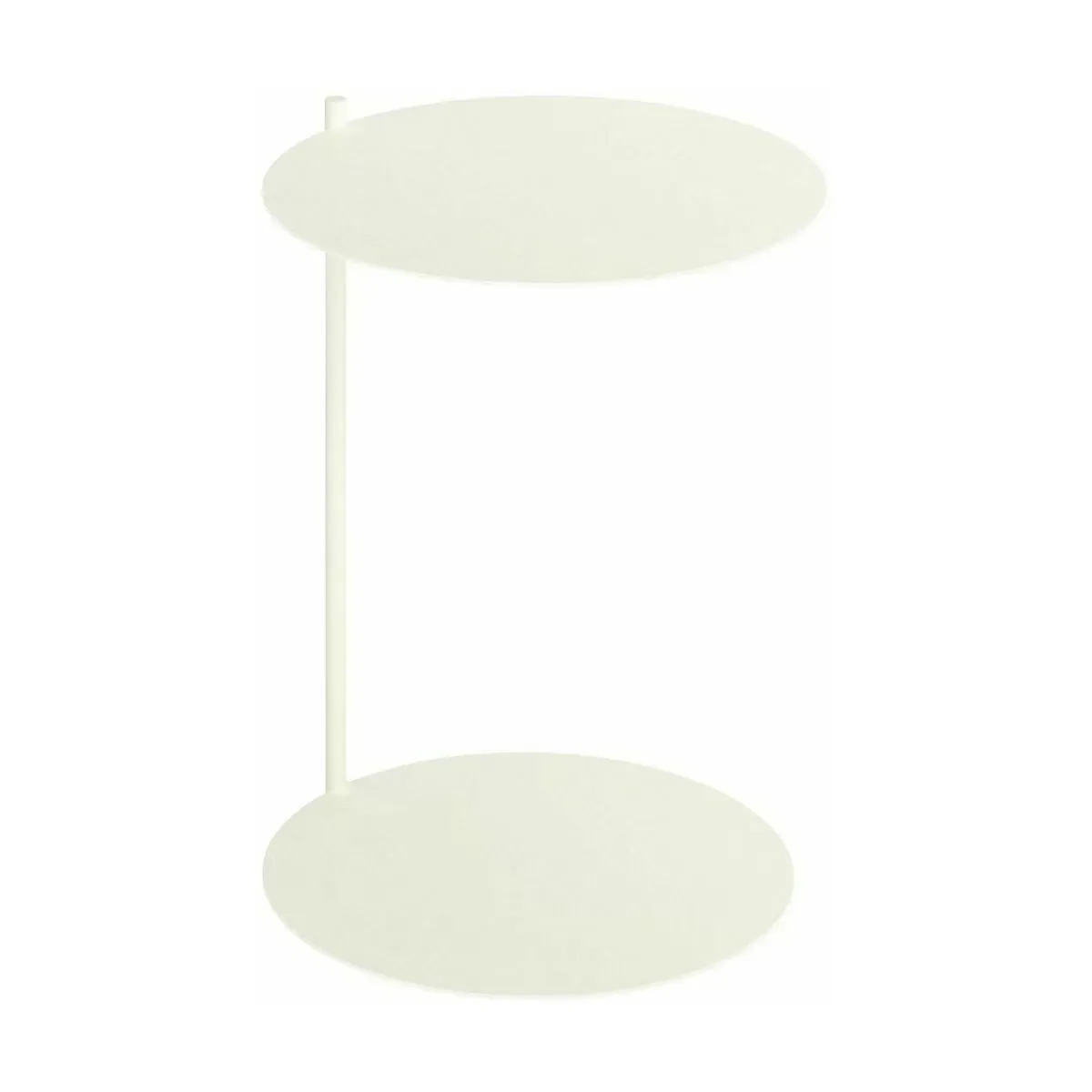 Table d'appoint en acier beige Ande - noo.ma