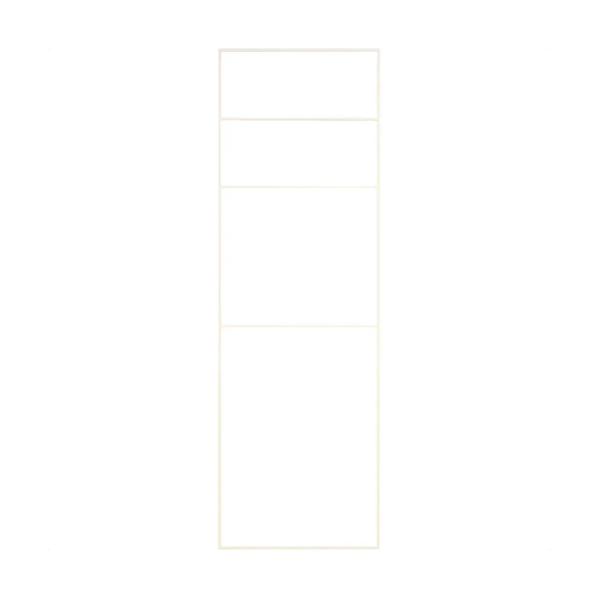 Porte-serviettes en métal beige - noo.ma