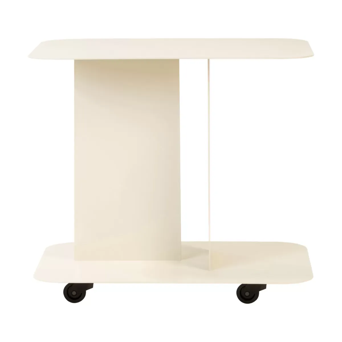 Desserte en acier beige Ho - noo.ma