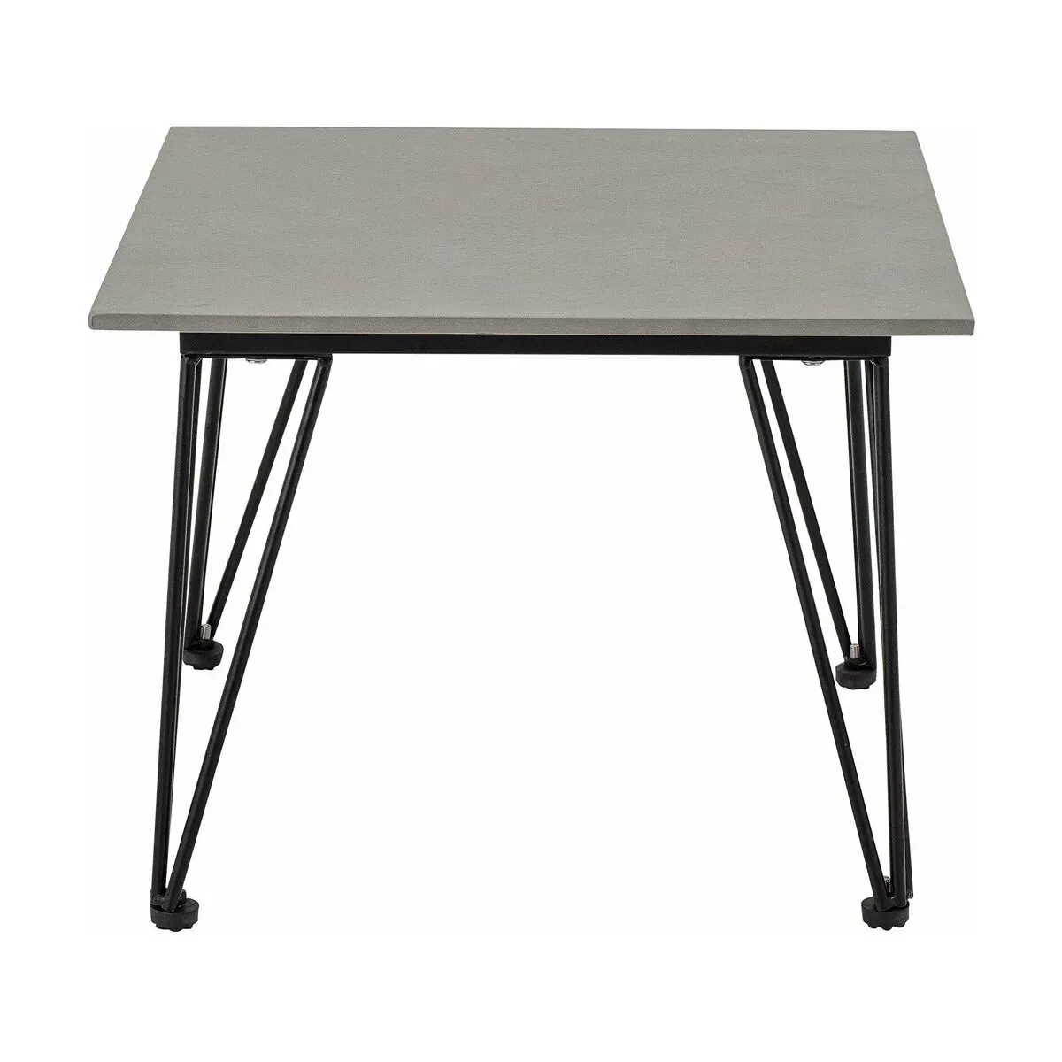 Table basse grise 55 x 55 cm Mundo - Bloomingville