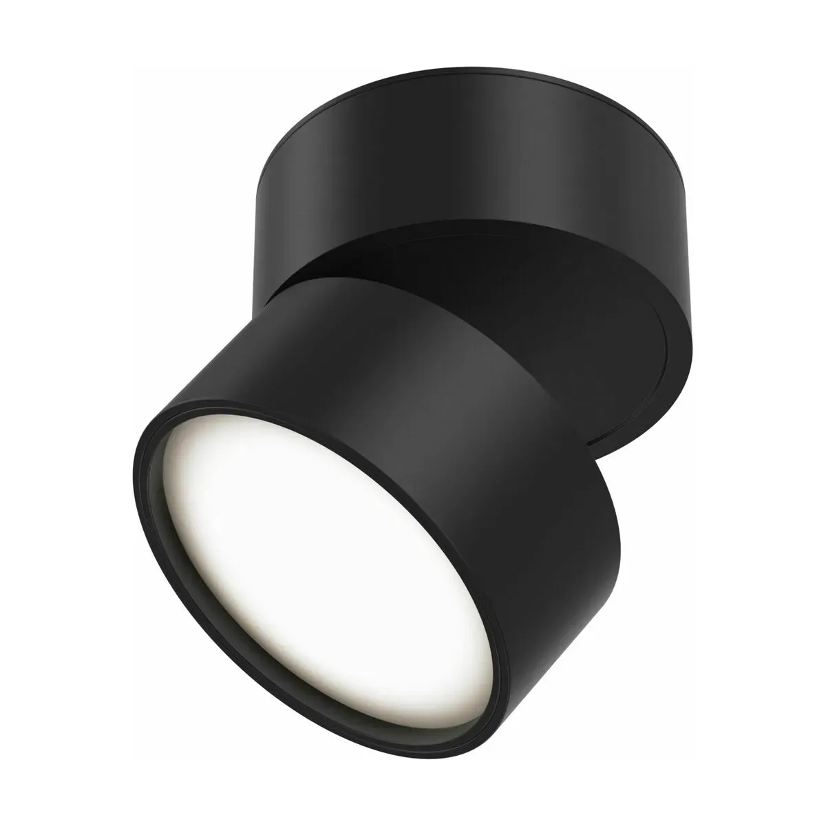Plafonnier LED en métal noir 707 Lm Onda - Maytoni