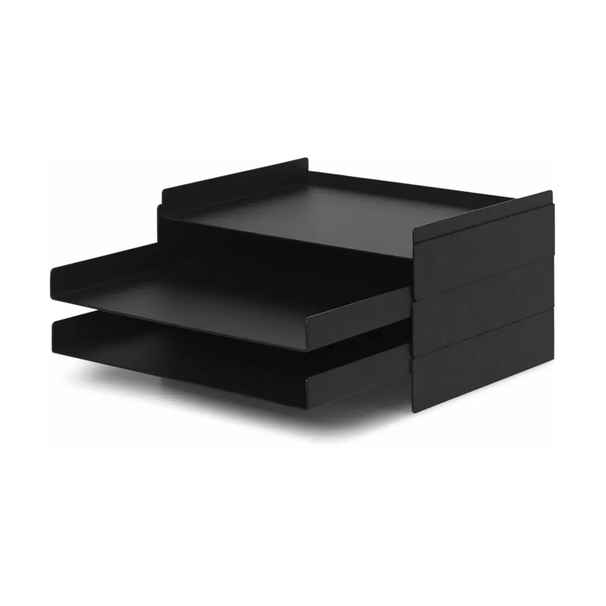 Organiseur de bureau noir Organiser - Ferm Living