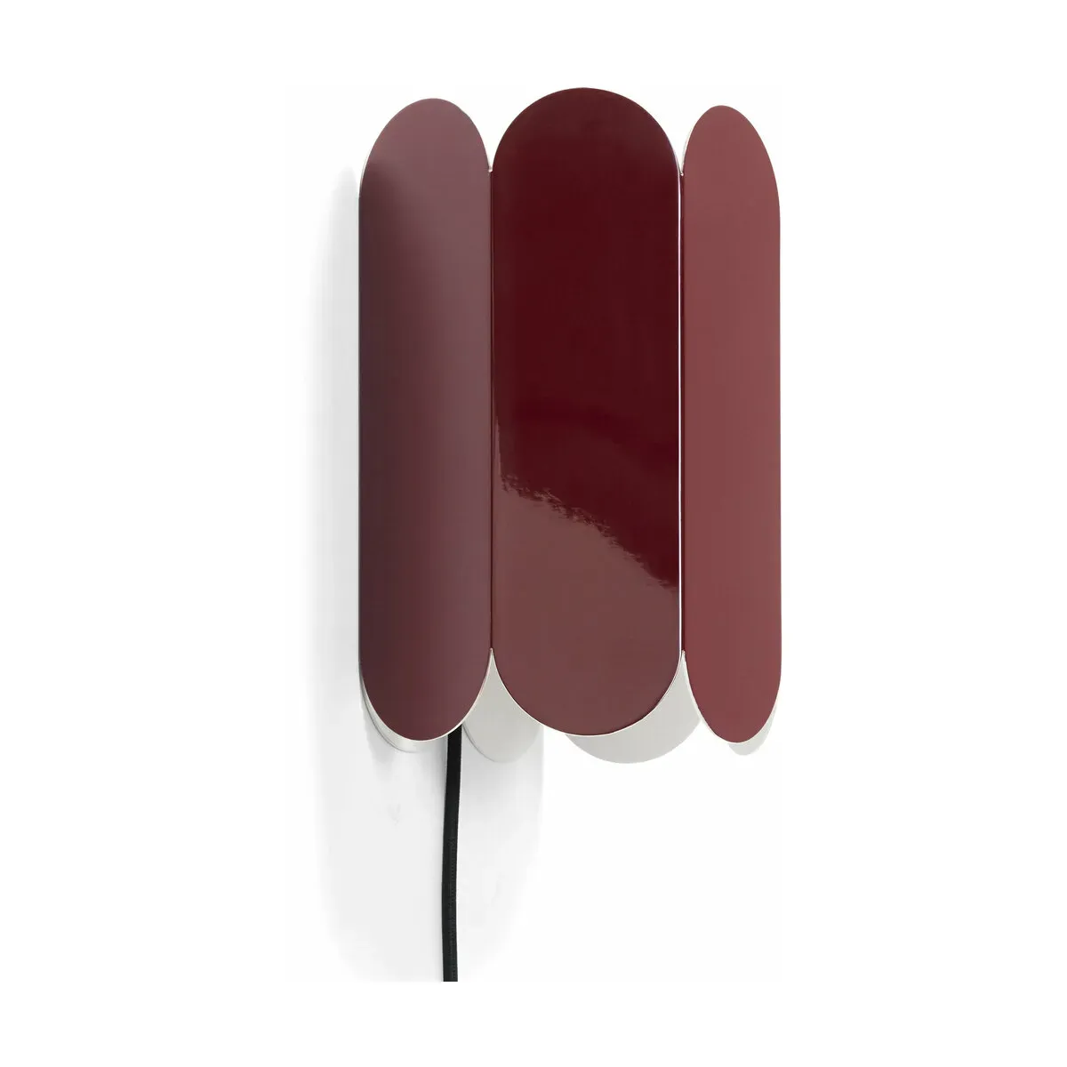 Applique murale auburn red avec prise Arcs - Hay