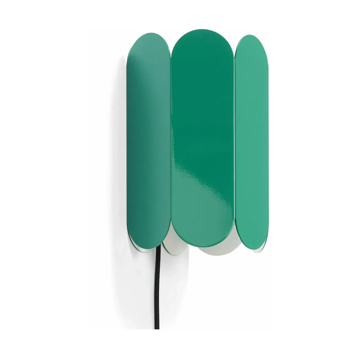 Applique murale sea green avec prise Arcs - Hay