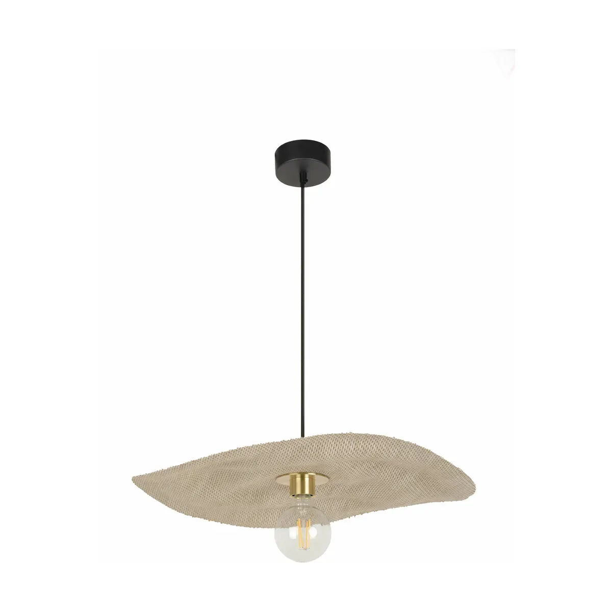 Suspension en métal et lin 58 cm Rivage - Market set