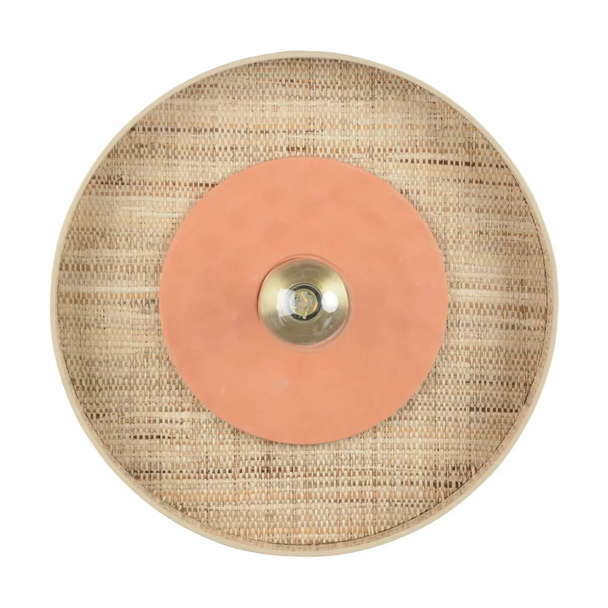 Applique cylindrique terracotta 50 cm Portinatx - Market set