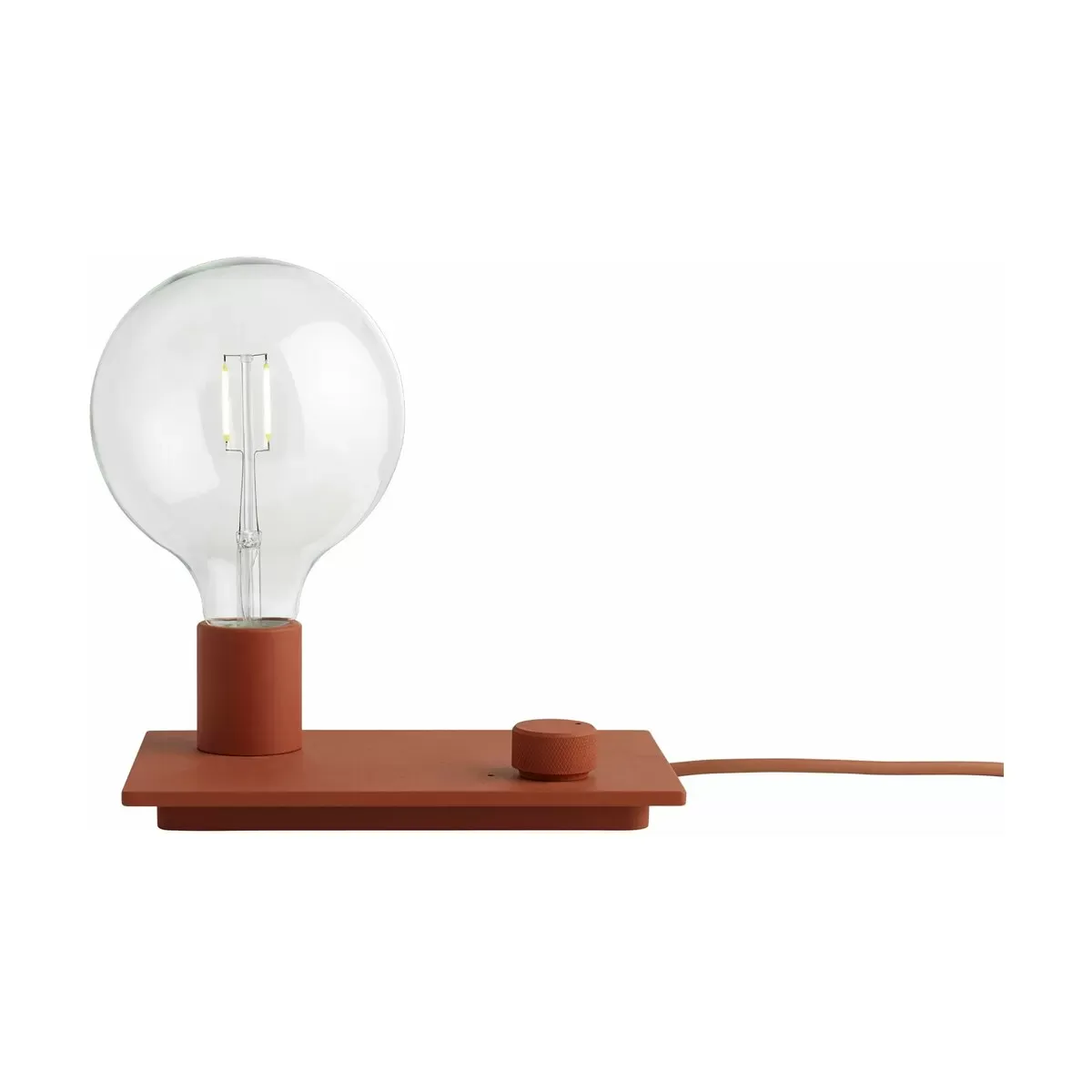 Lampe à poser à intensité variable rouge Control - Muuto