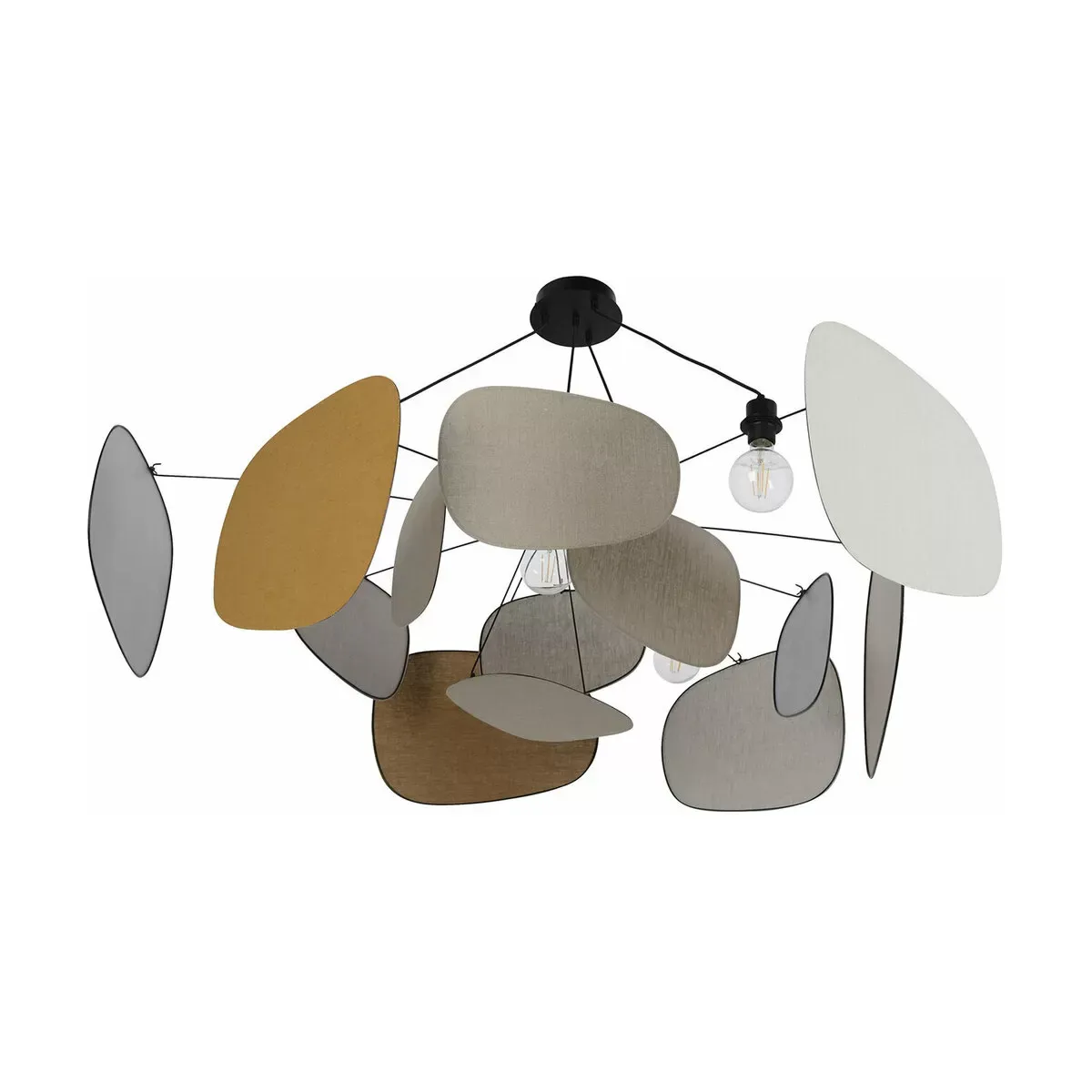 Suspension en lin 13 écrans 150 cm Screen 70's - Market set