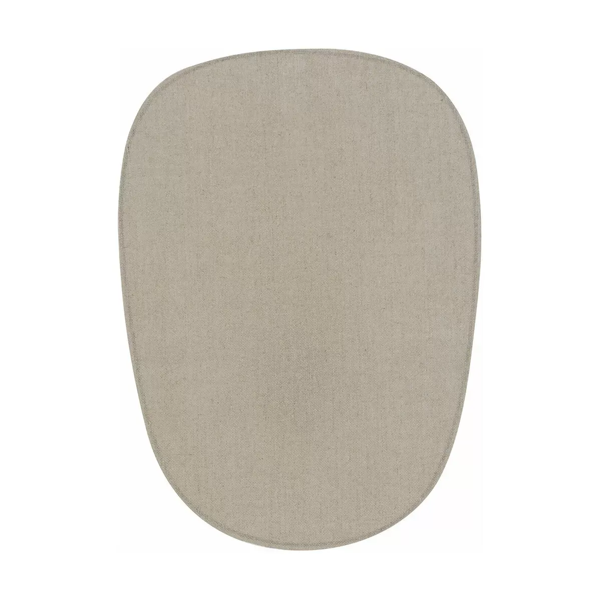 Applique en lin jute 40 cm Screen 70's - Market set