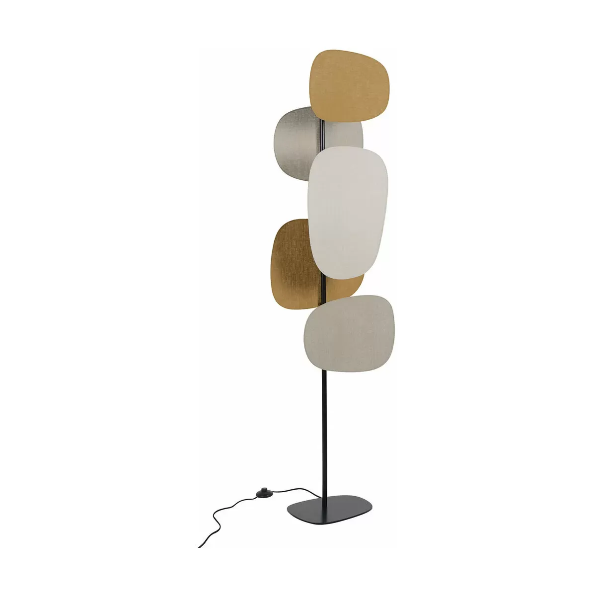 Lampadaire en lin 174 cm Screen 70's - Market set