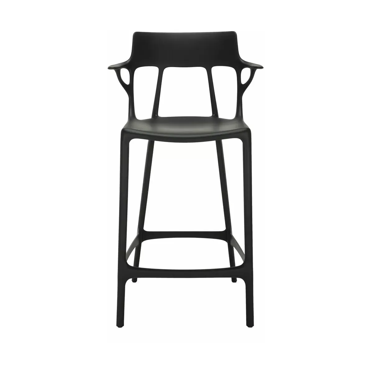 Chaise de bar noire 65 cm A.I - Kartell