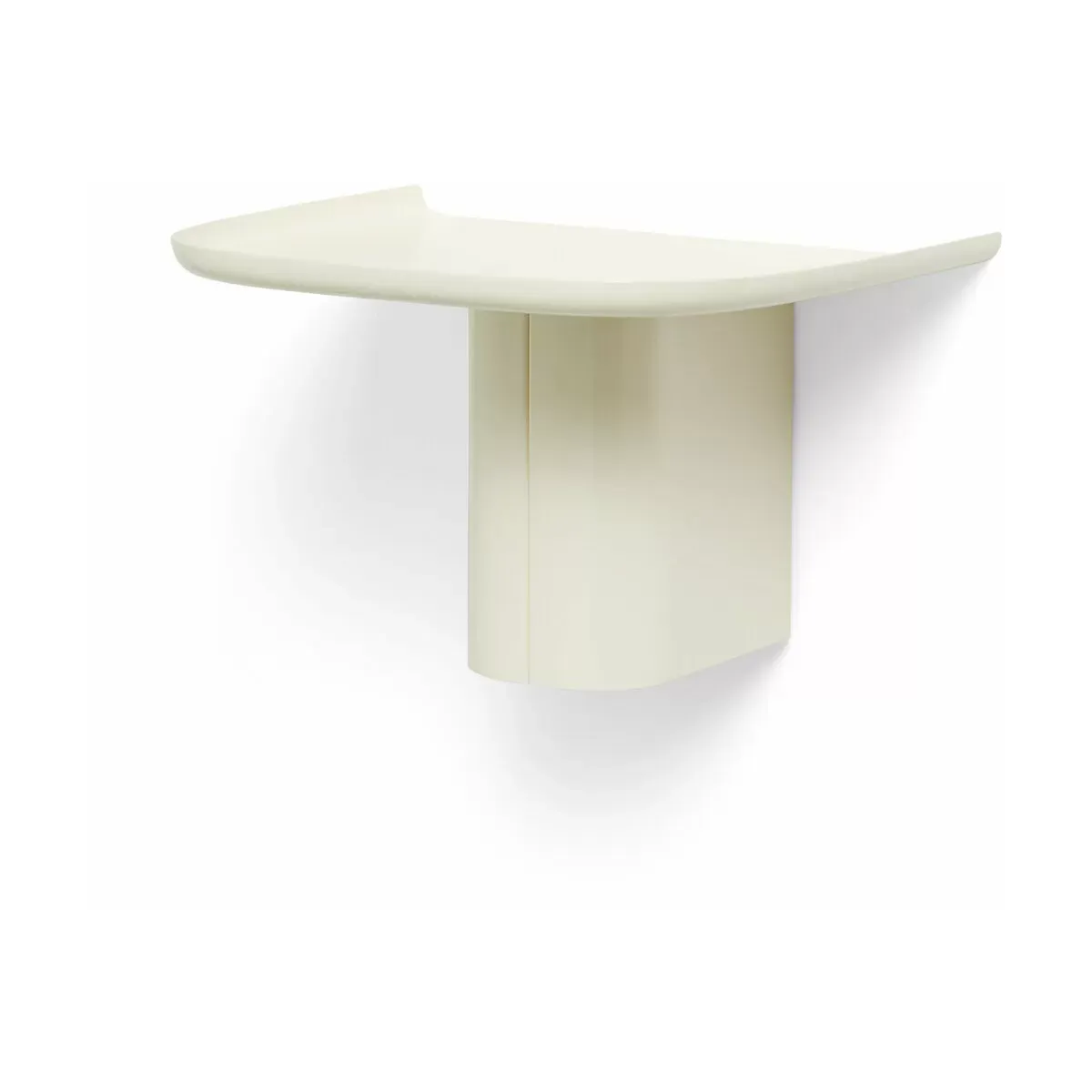 Étagère murale en aluminium crème S Korpus - HAY