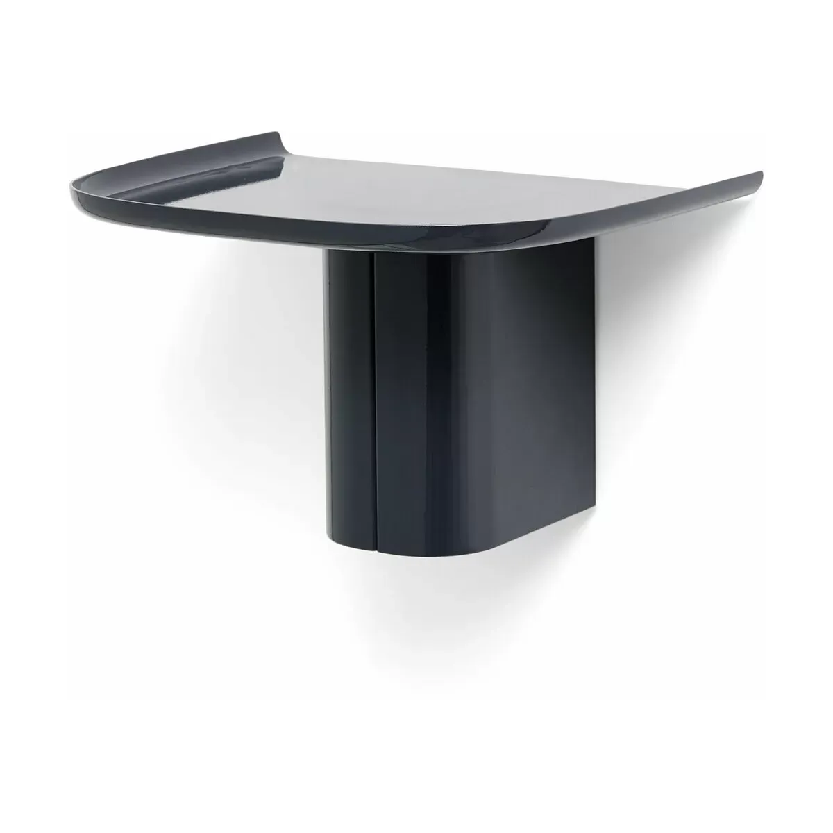 Étagère murale en aluminium bleu nuit S Korpus - HAY