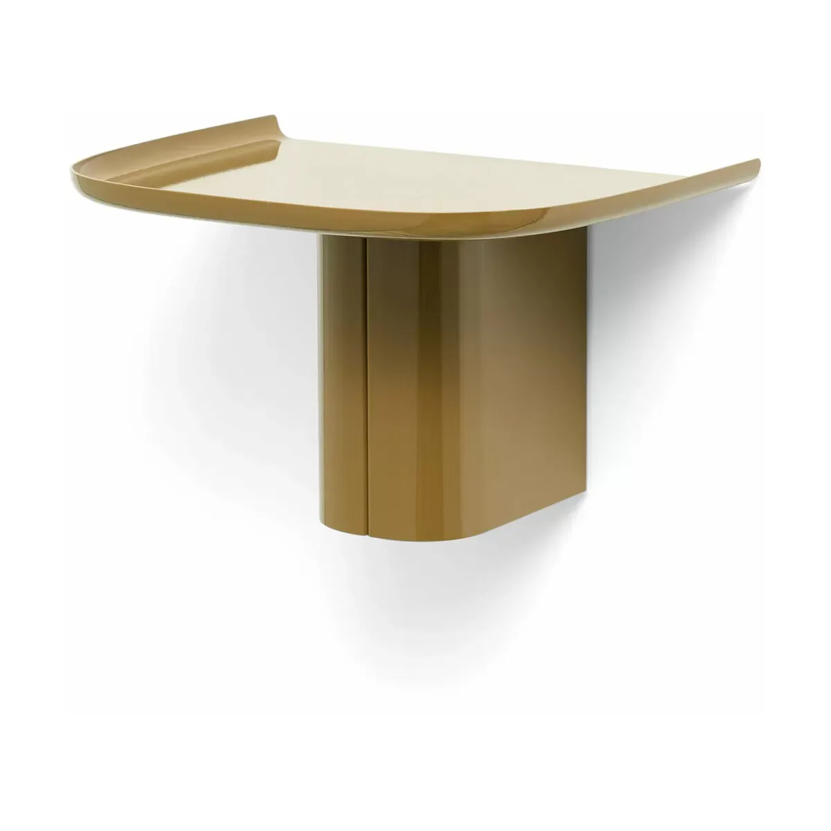 Étagère murale en aluminium marron S Korpus - HAY