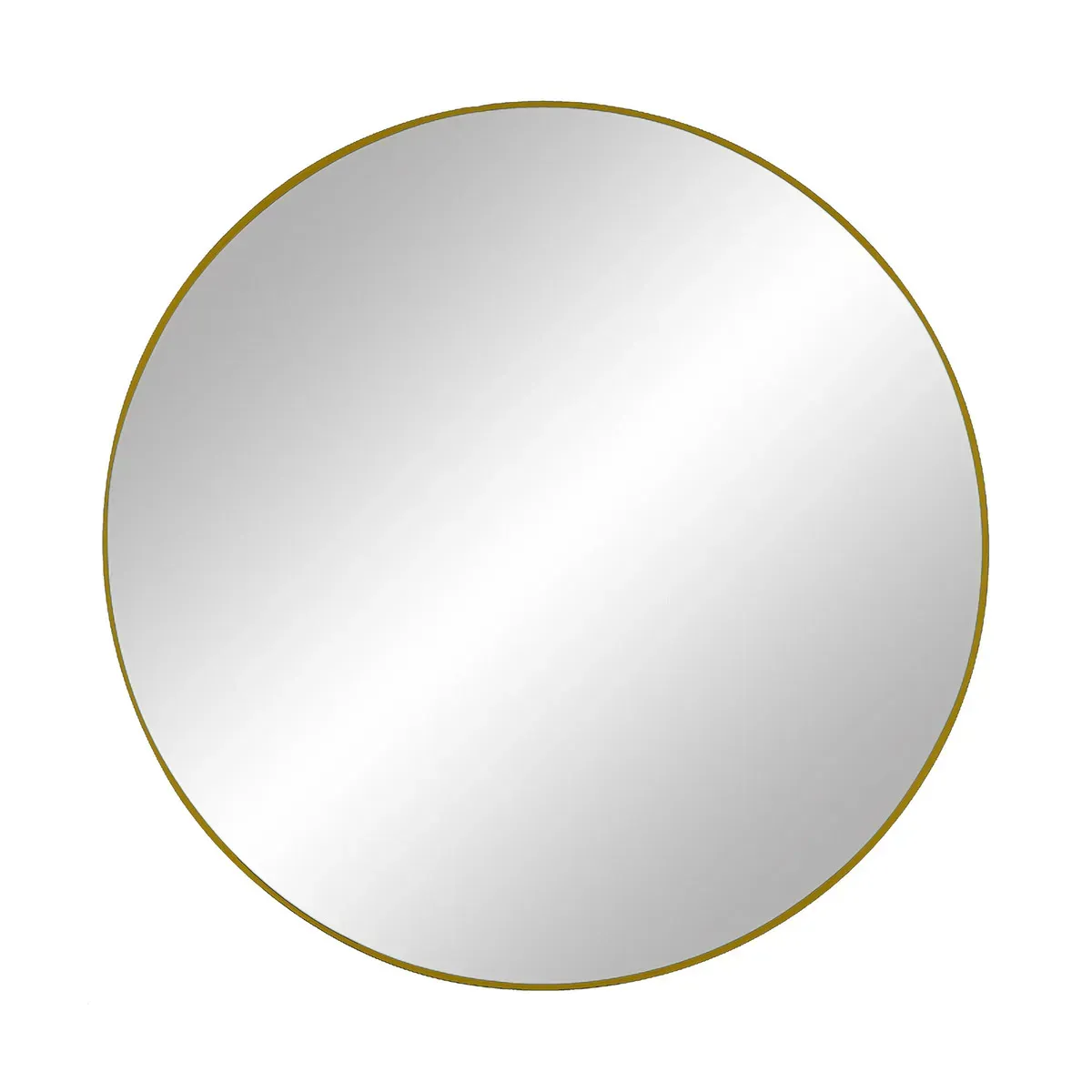 Miroir en métal doré 50 cm Palace - Pomax