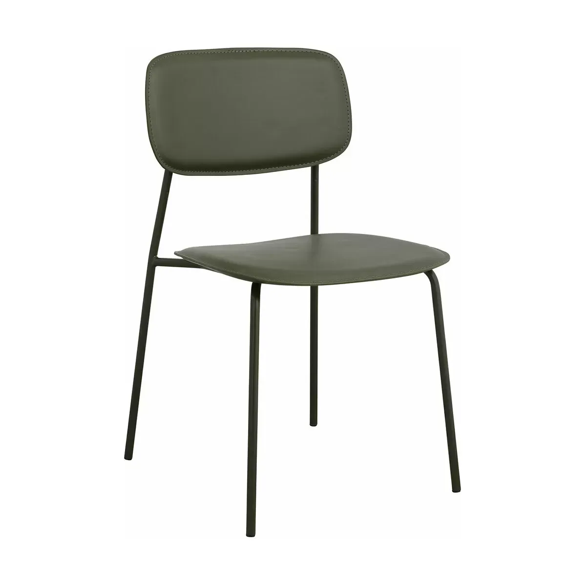 Chaise de salle à manger verte Esa - Nordal