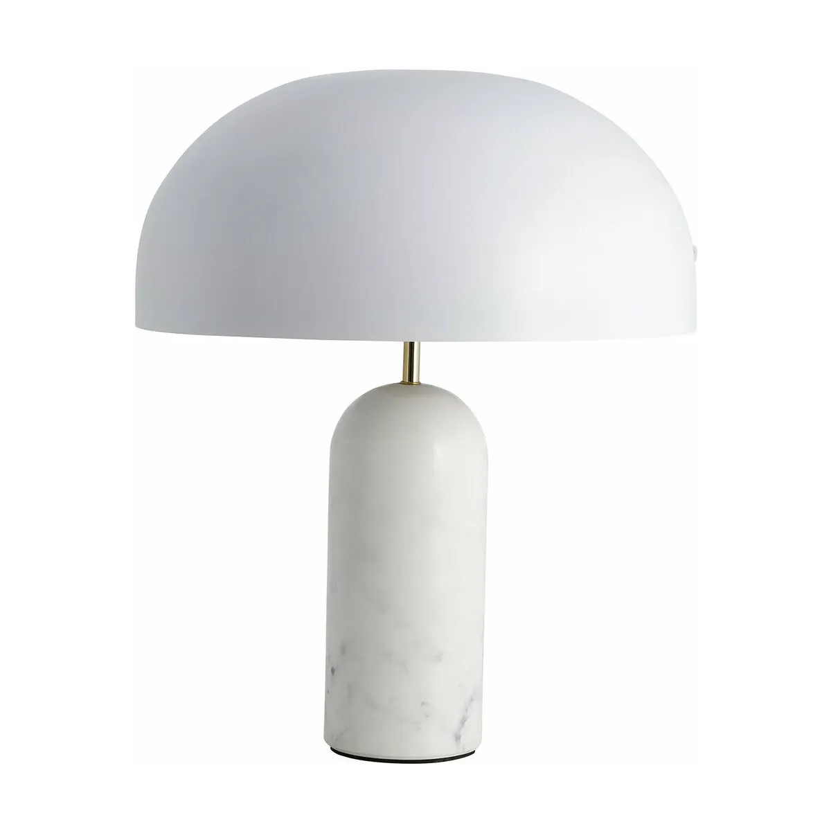 Lampe à poser en marbre blanc 49 cm Atlas - Nordal