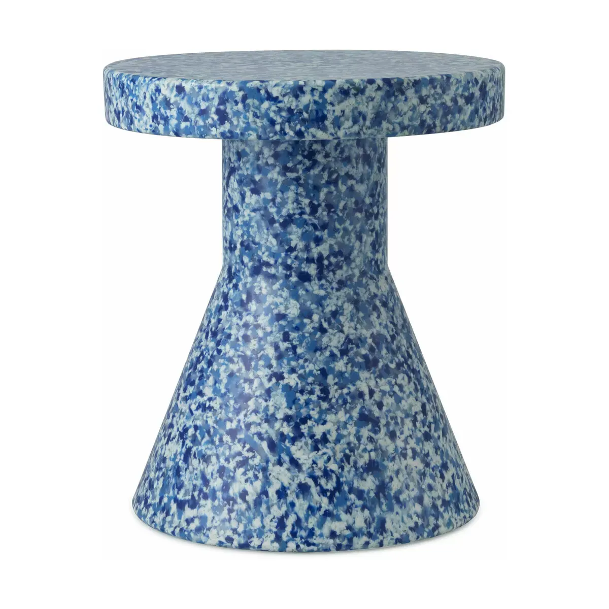 Tabouret en polyéthylène bleu Cone Bit bleu - Normann Copenhagen