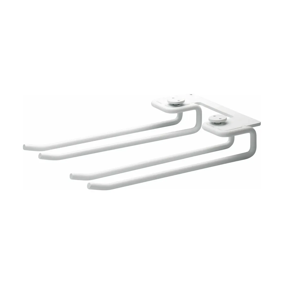 2 supports pour verres en acier blanc 20 cm - String furniture