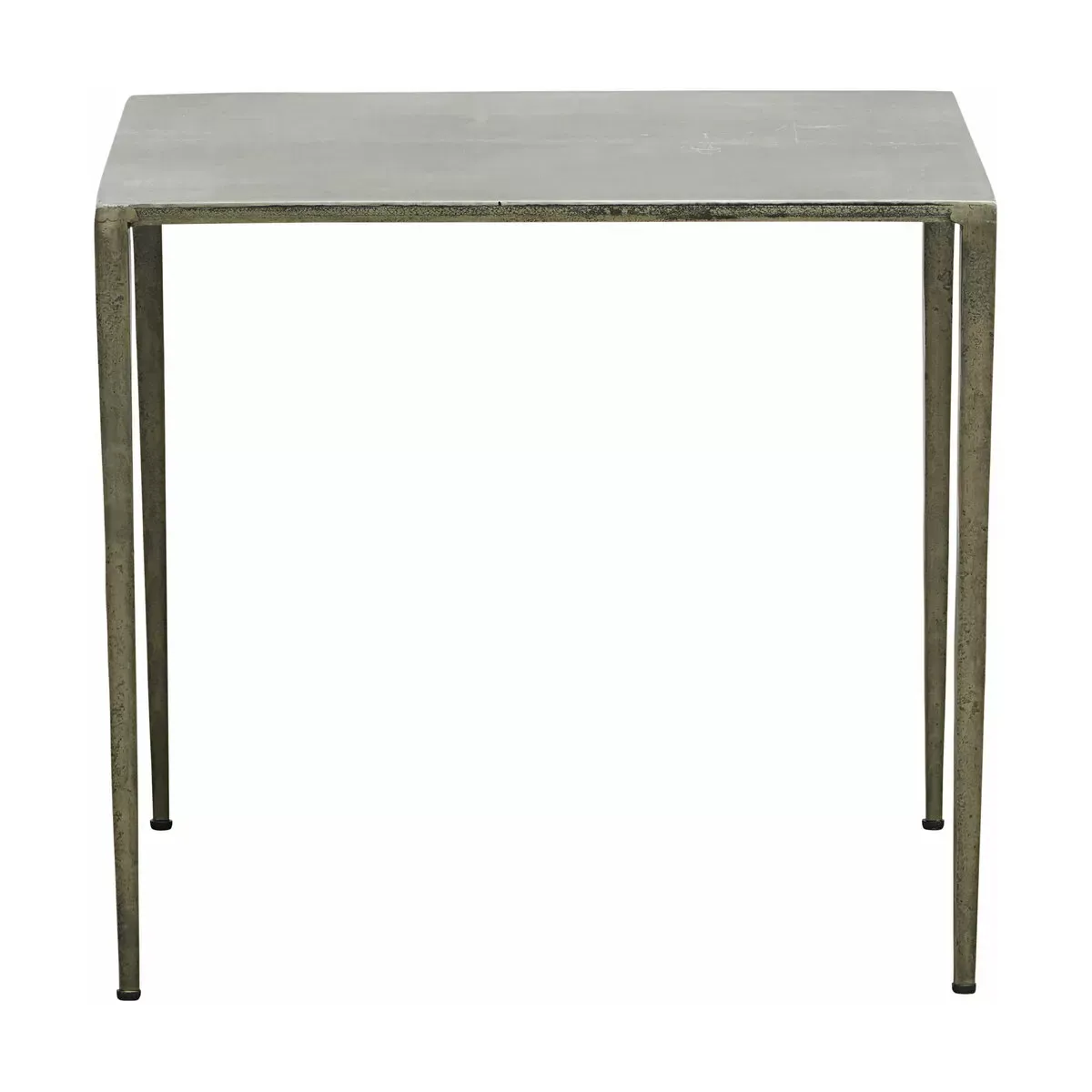 Table d'appoint carrée grise Ranchi Antique - House Doctor