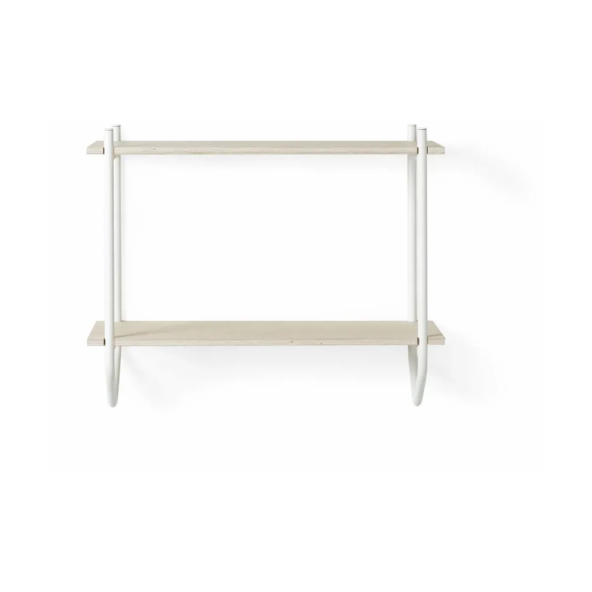 Etagère murale cadre blanc Dessus - Emko