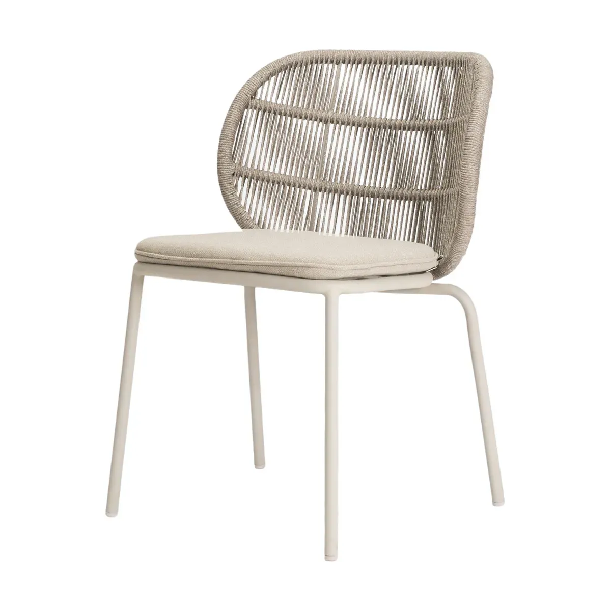 Chaise de jardin en corde almond Kodo - Vincent Sheppard