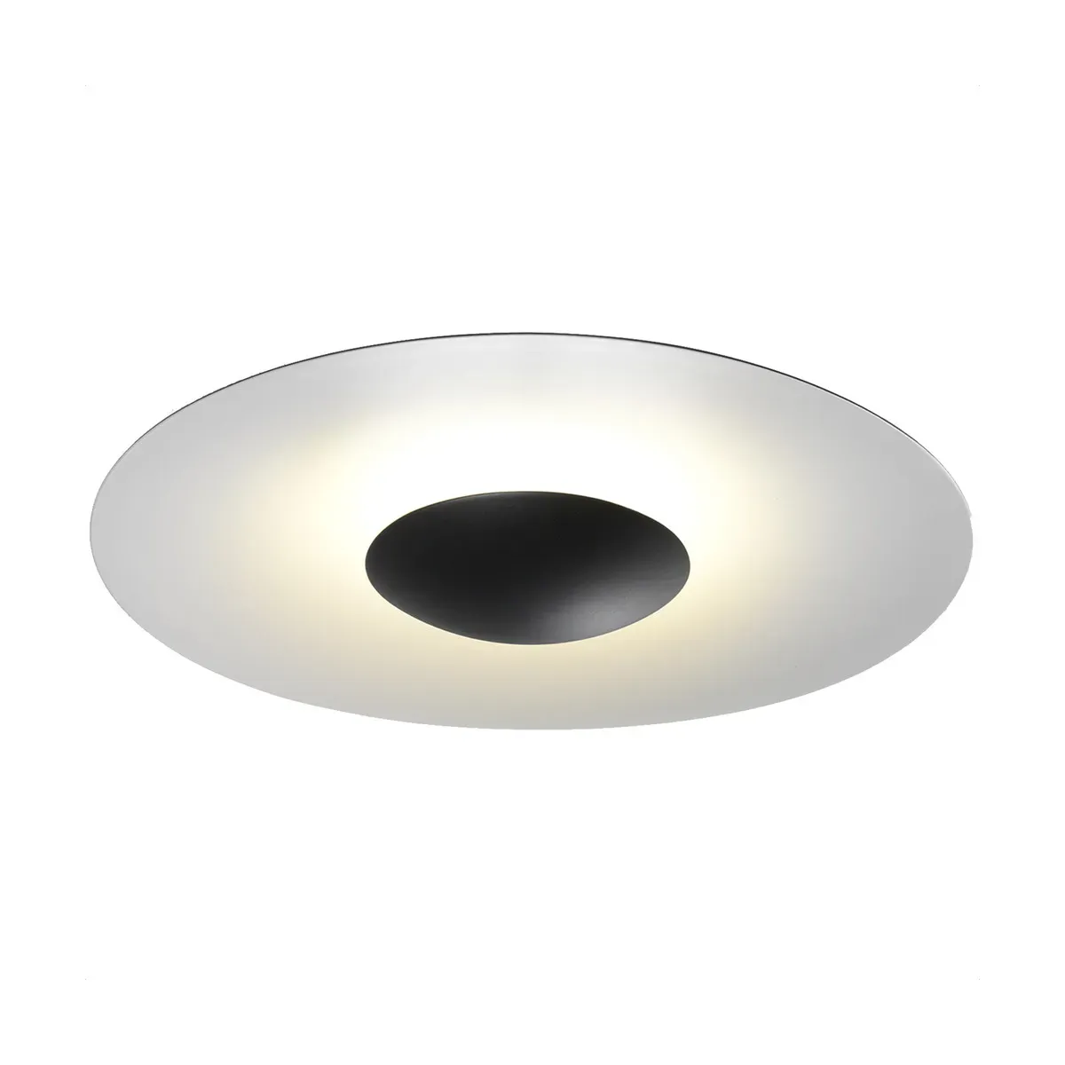 Applique d'extérieur en acier inoxydable noir et blanc IP65 Ginger 60 C - Marset