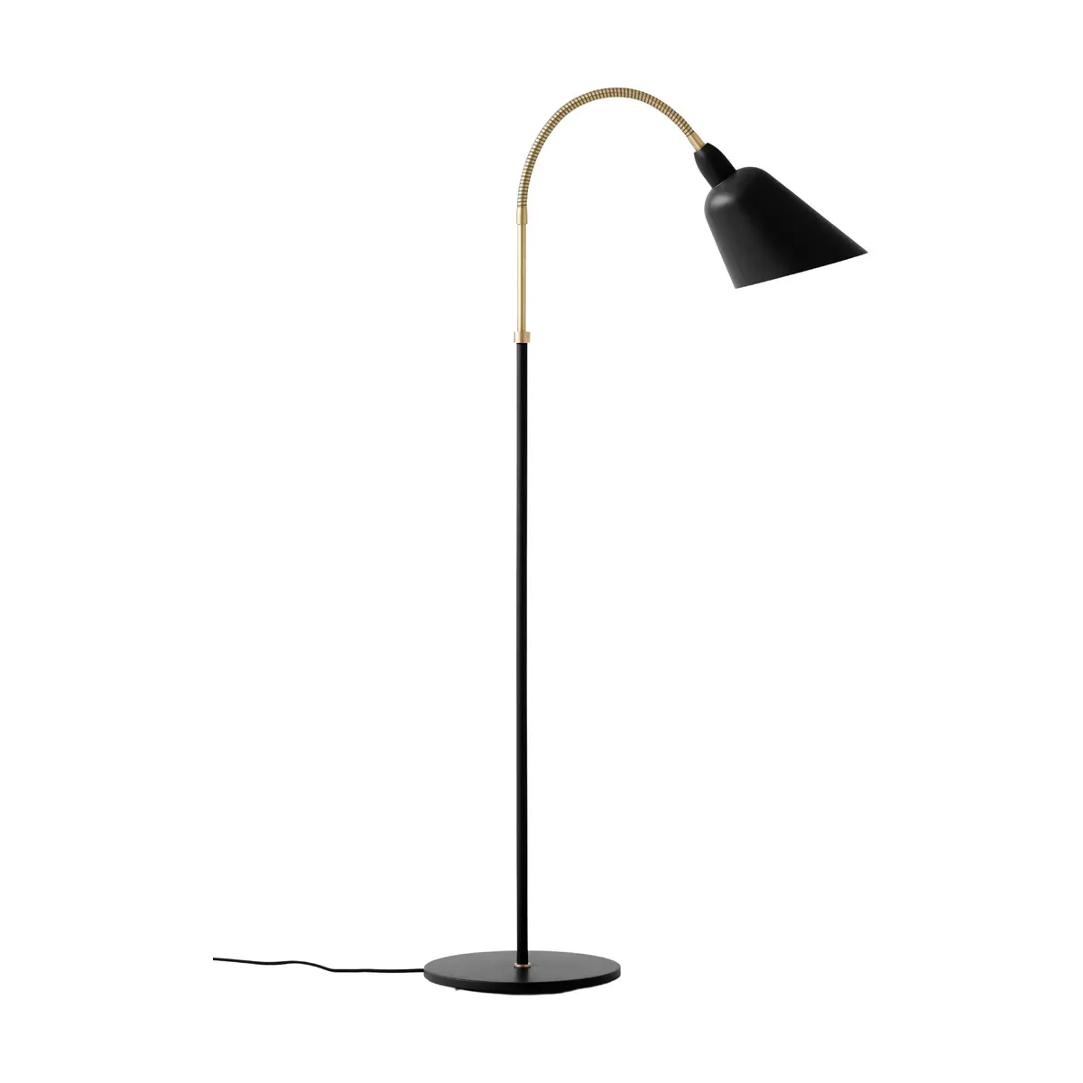 Lampadaire gris détail bronze Anniversary Edition Bellevue AJ7 - &tradition