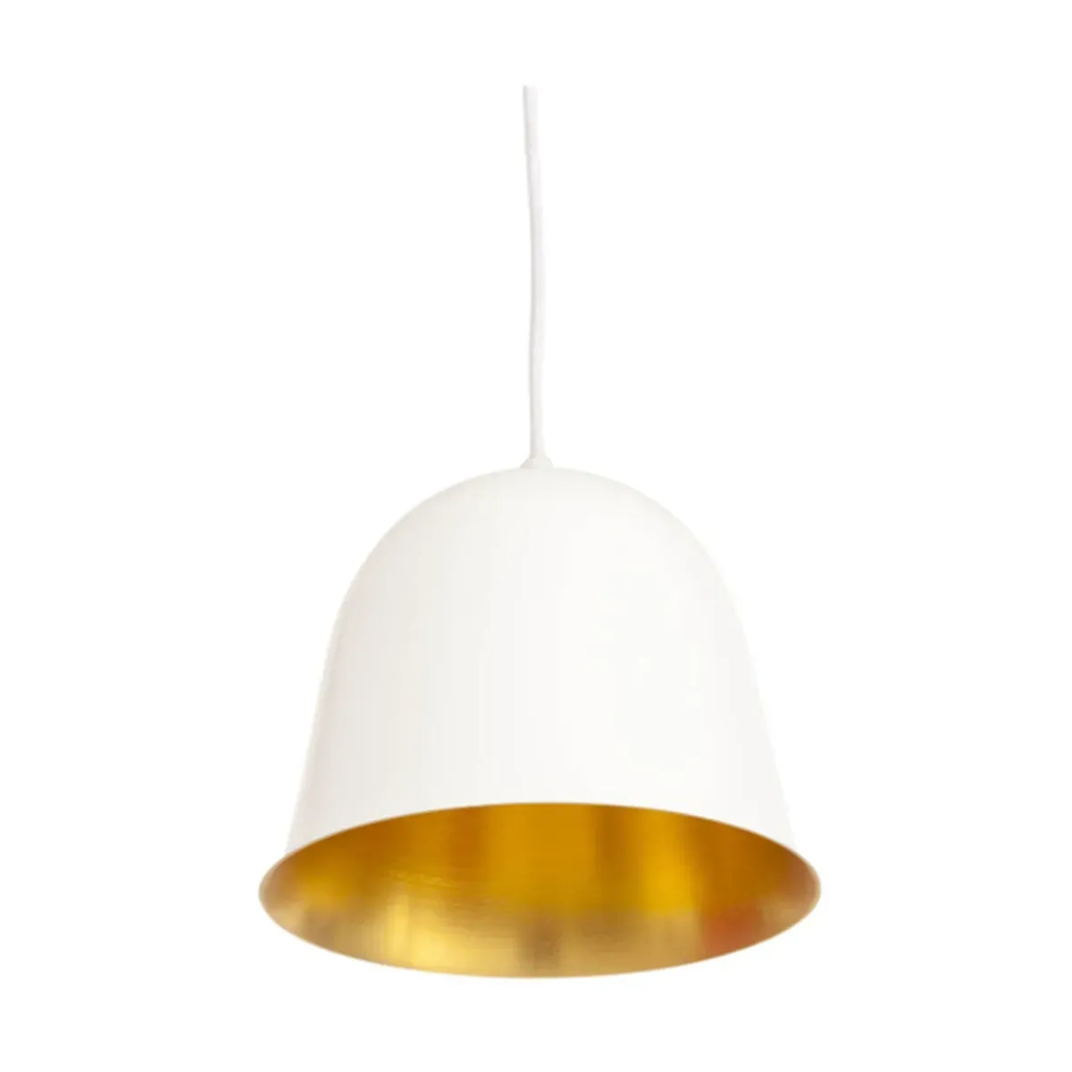 Suspension en aluminium blanche Cloche One - NORR11