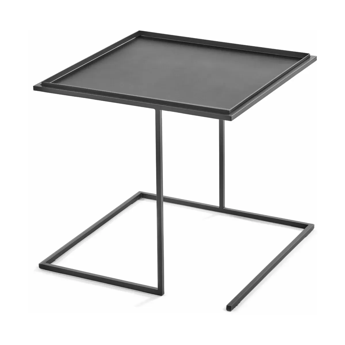 Table d'appoint noire en métal 44 x 40 cm Andrea - Serax