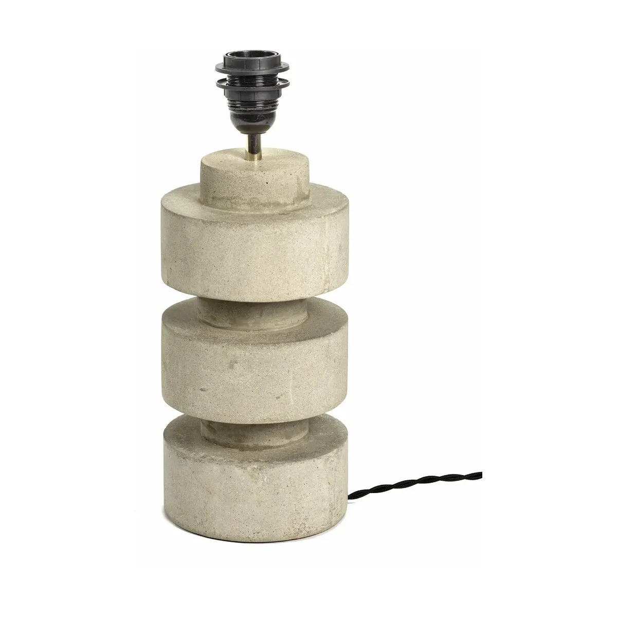 Pied de lampe en béton beige Disc - Serax