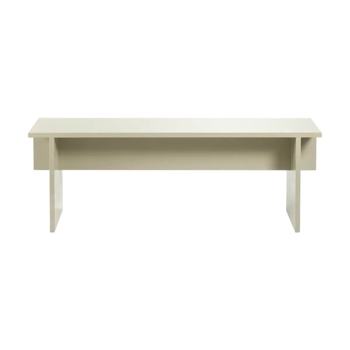 Banc en bois MDF beige 130x33cm Juliette - Serax
