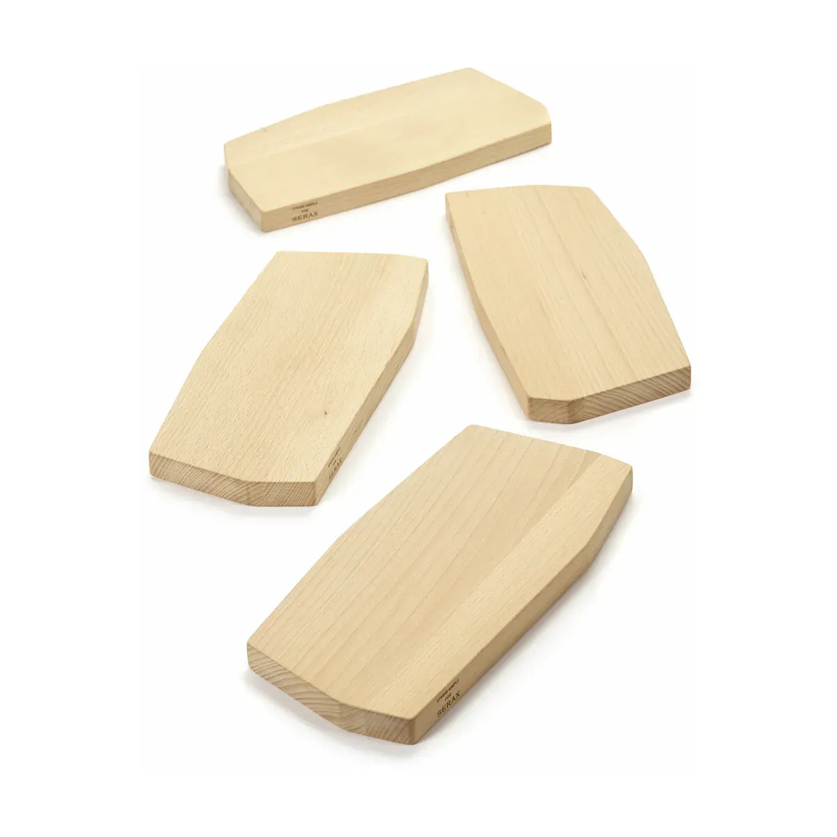 Set de 4 planches à découper en bois 29 x 14 cm - Serax
