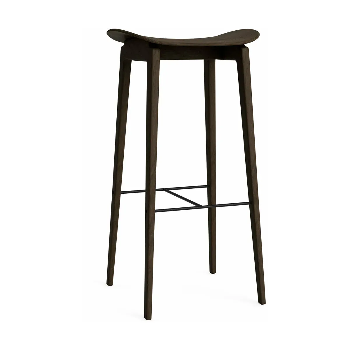 Tabouret de bar en chêne fumé 75 cm NY11 - NORR11