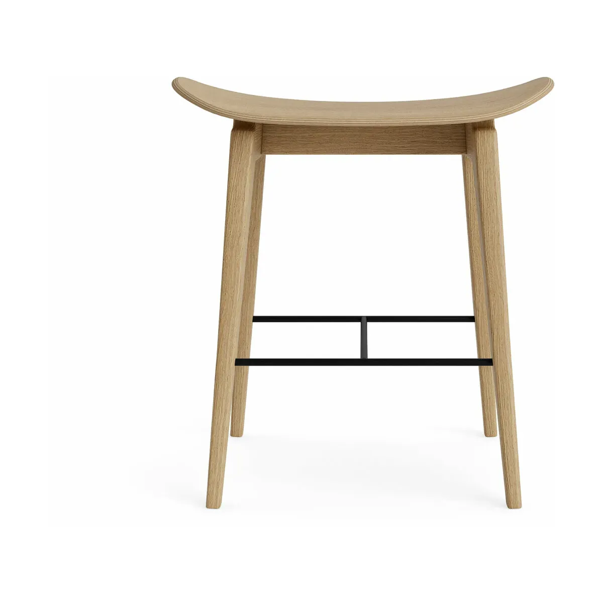 Tabouret en chêne naturel 45 cm NY11 - NORR11